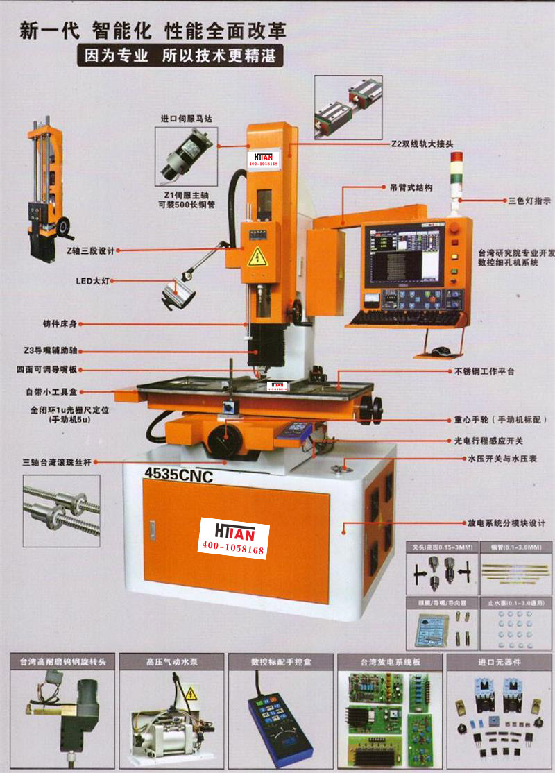 RX-4535CNC电火花穿孔机(图2) RX-4535CNC电火花穿孔机(图2)